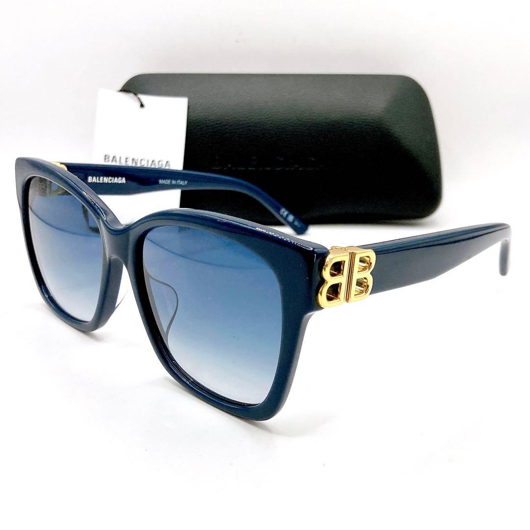 美品✨BALENCIAGA サングラス BB0102SA ウェリントン　度なし