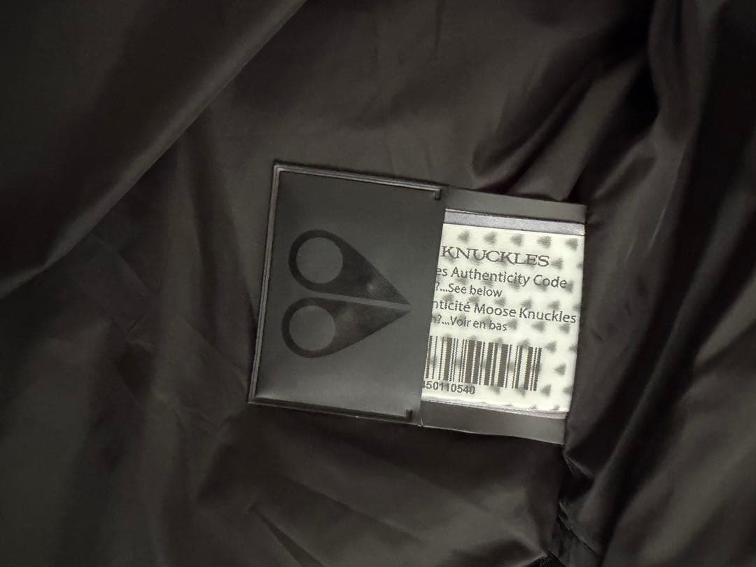 ムースナックルズダウン Sサイズ