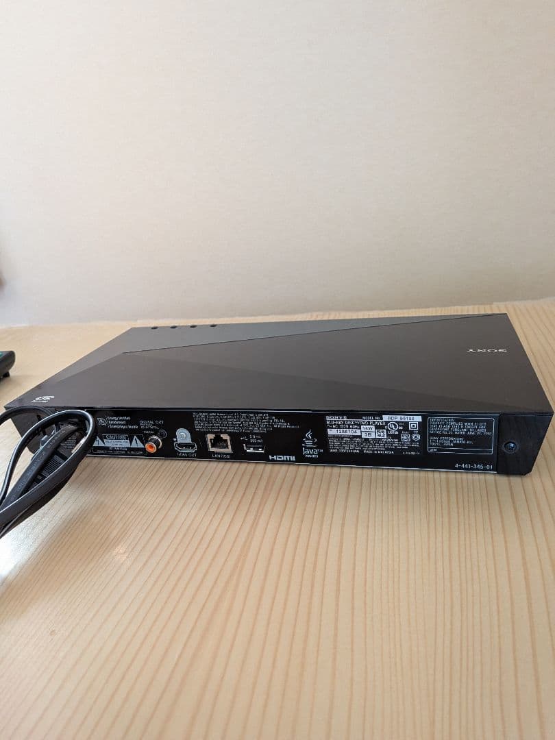 SONY ブルーレイプレーヤー BDP-S5100 海外仕様
