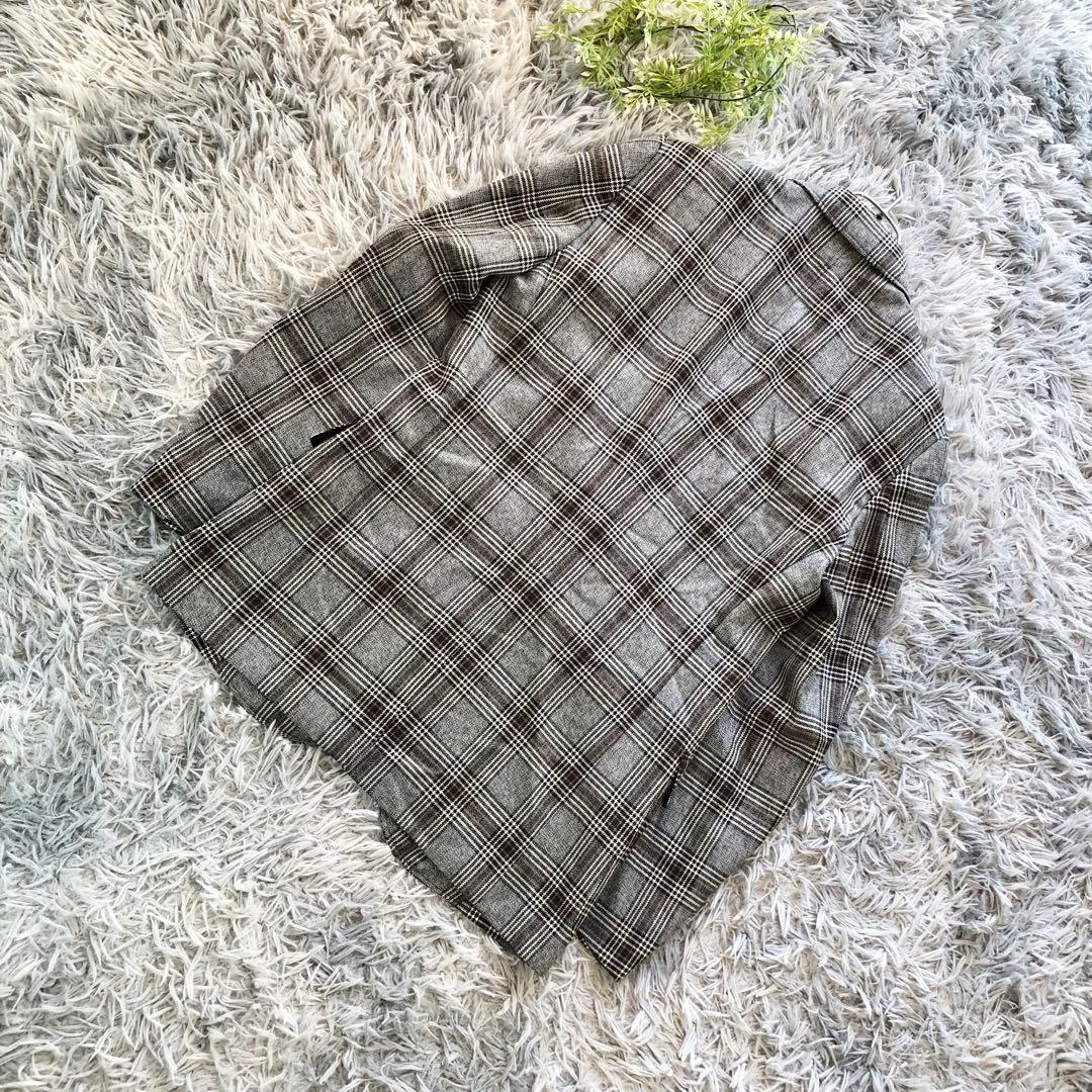 GUCCI メンズ セットアップ スーツ 48R M相当 チェック柄 美品上下付