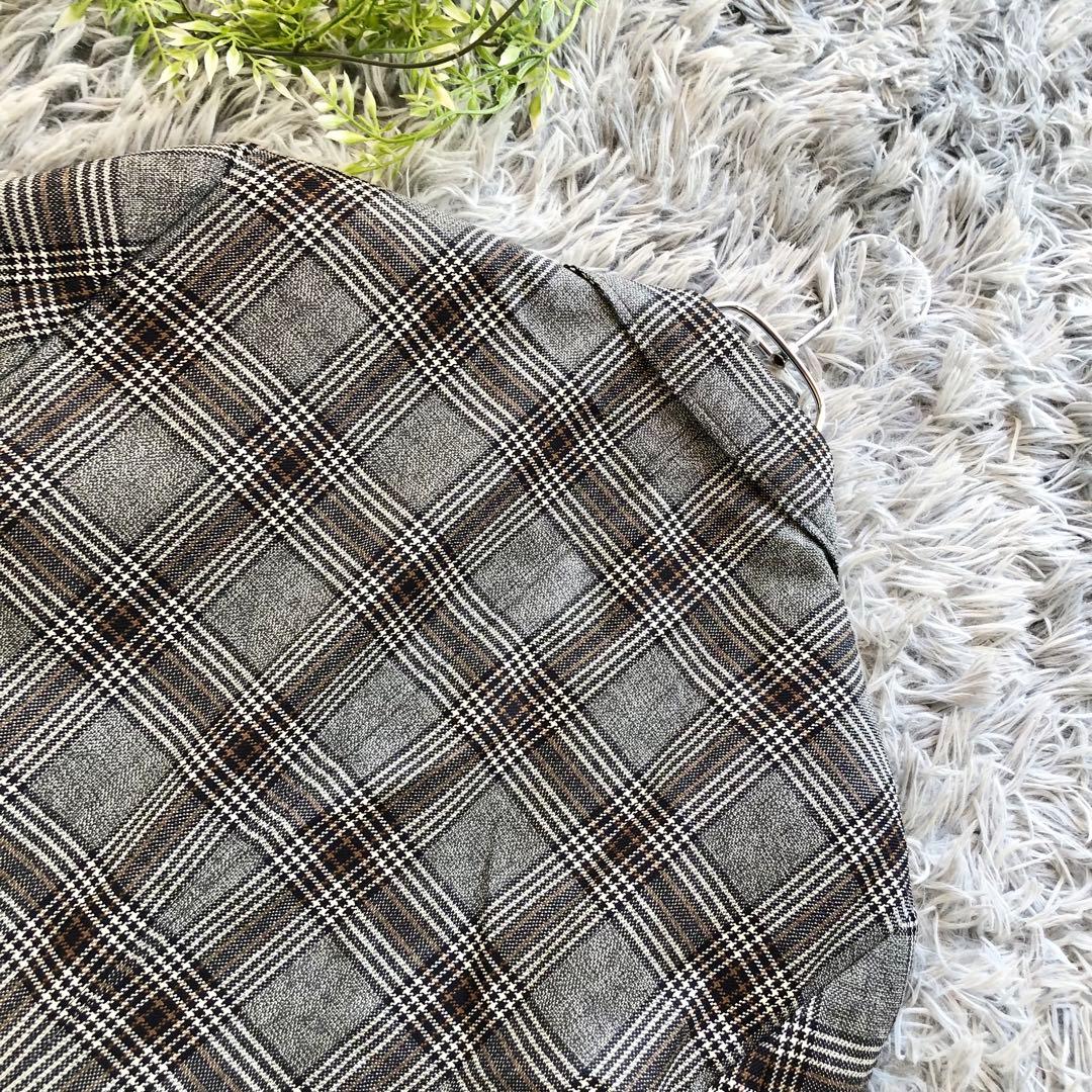 GUCCI メンズ セットアップ スーツ 48R M相当 チェック柄 美品上下付