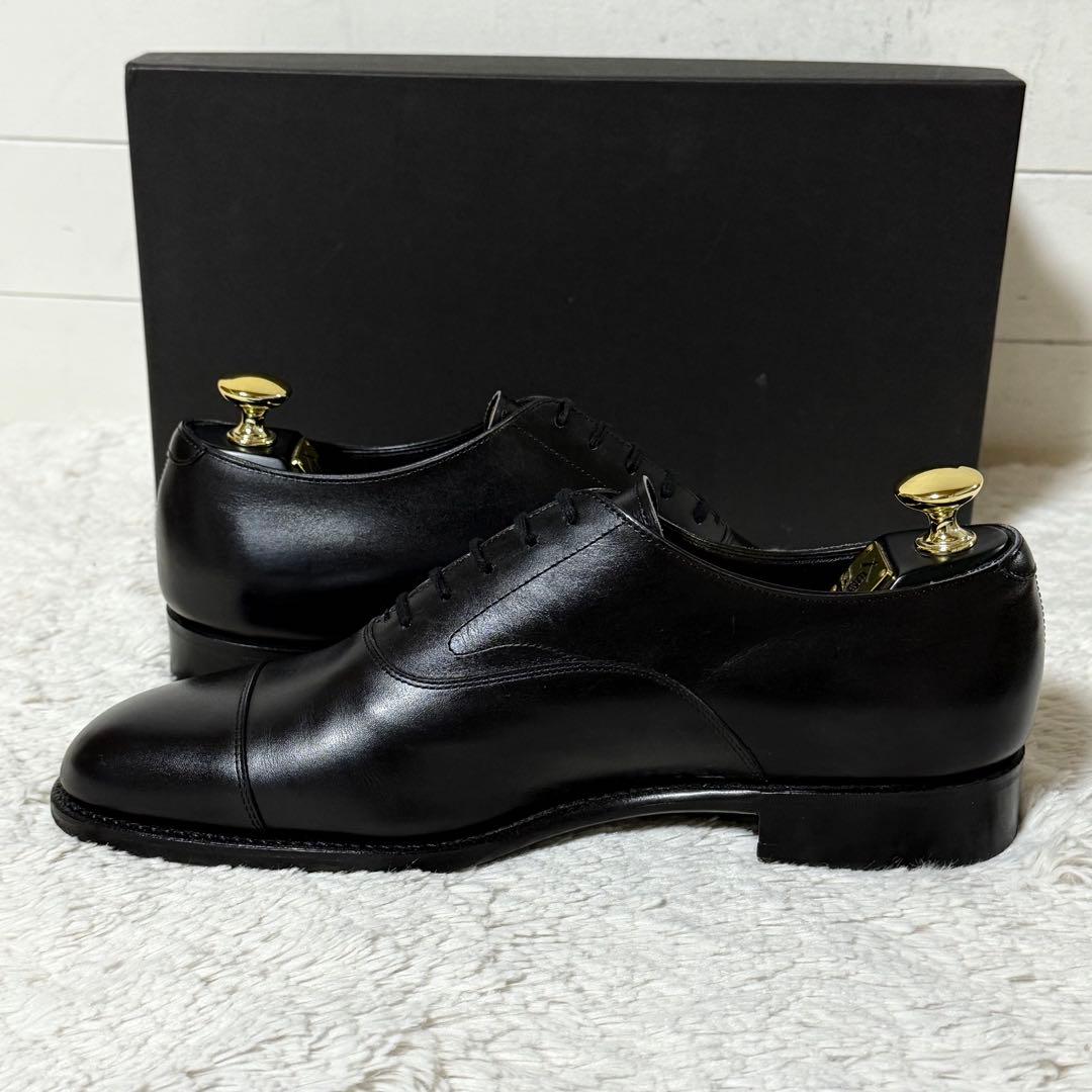 ⭐️極美品⭐️　三陽山長　友二郎　ビジネスシューズ　ブラック　Q7402