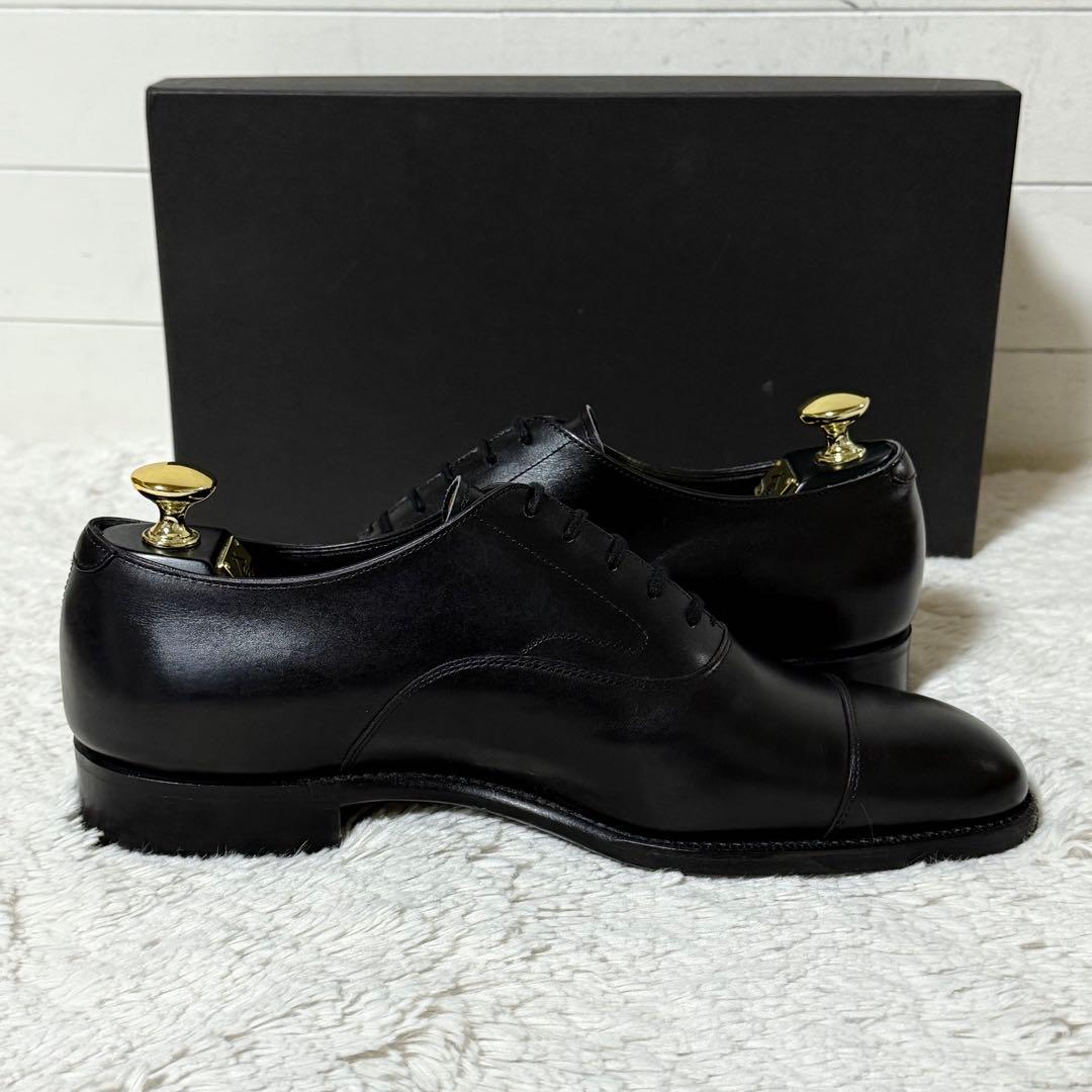 ⭐️極美品⭐️　三陽山長　友二郎　ビジネスシューズ　ブラック　Q7402