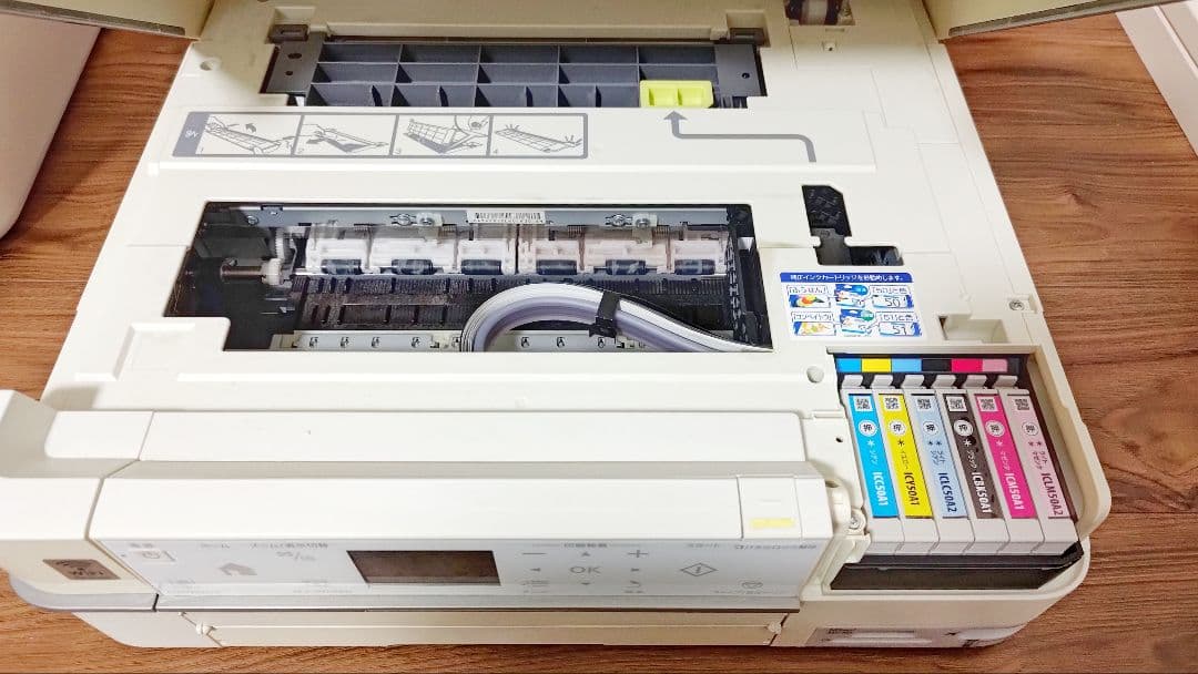 EPSON EP-803AW プリンター【廃インクパッド吸収量の限界に近い】