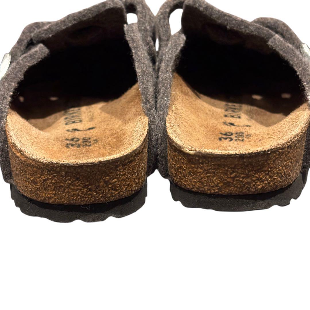 【美品】BIRKENSTOCK ビルケンシュトック　ボストン　カカオ　36