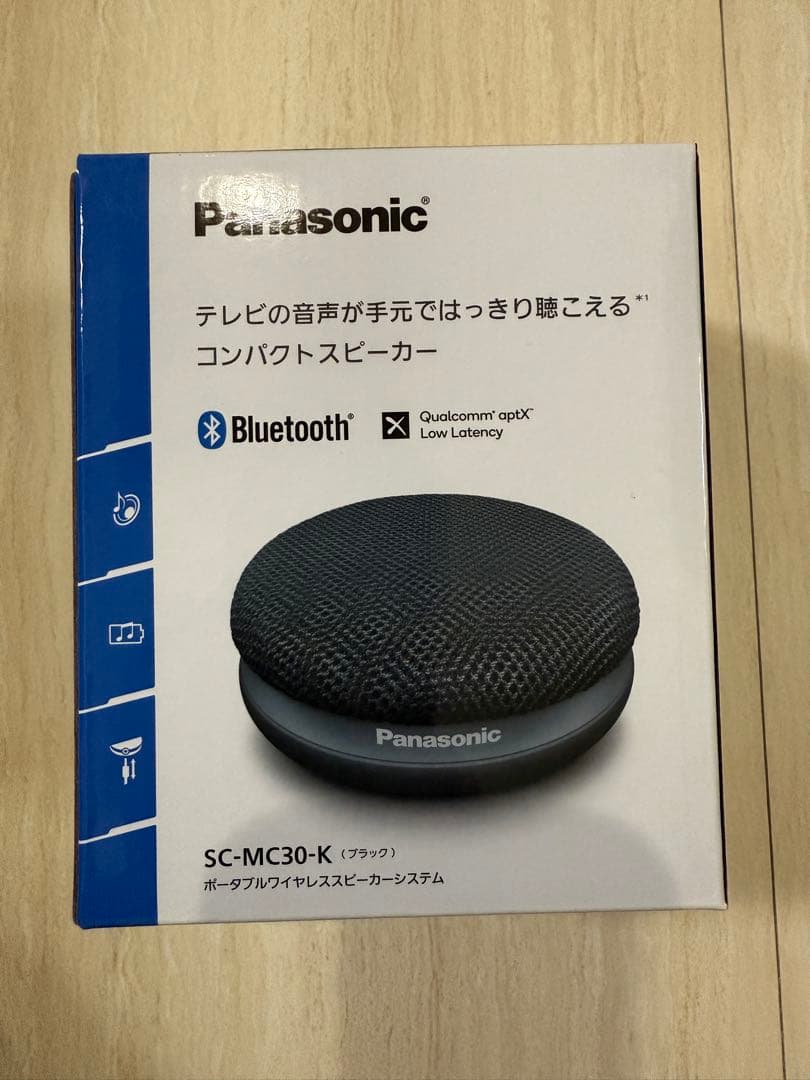 Panasonic SC-MC30-K ワイヤレススピーカー　★新品・未開封品‼️