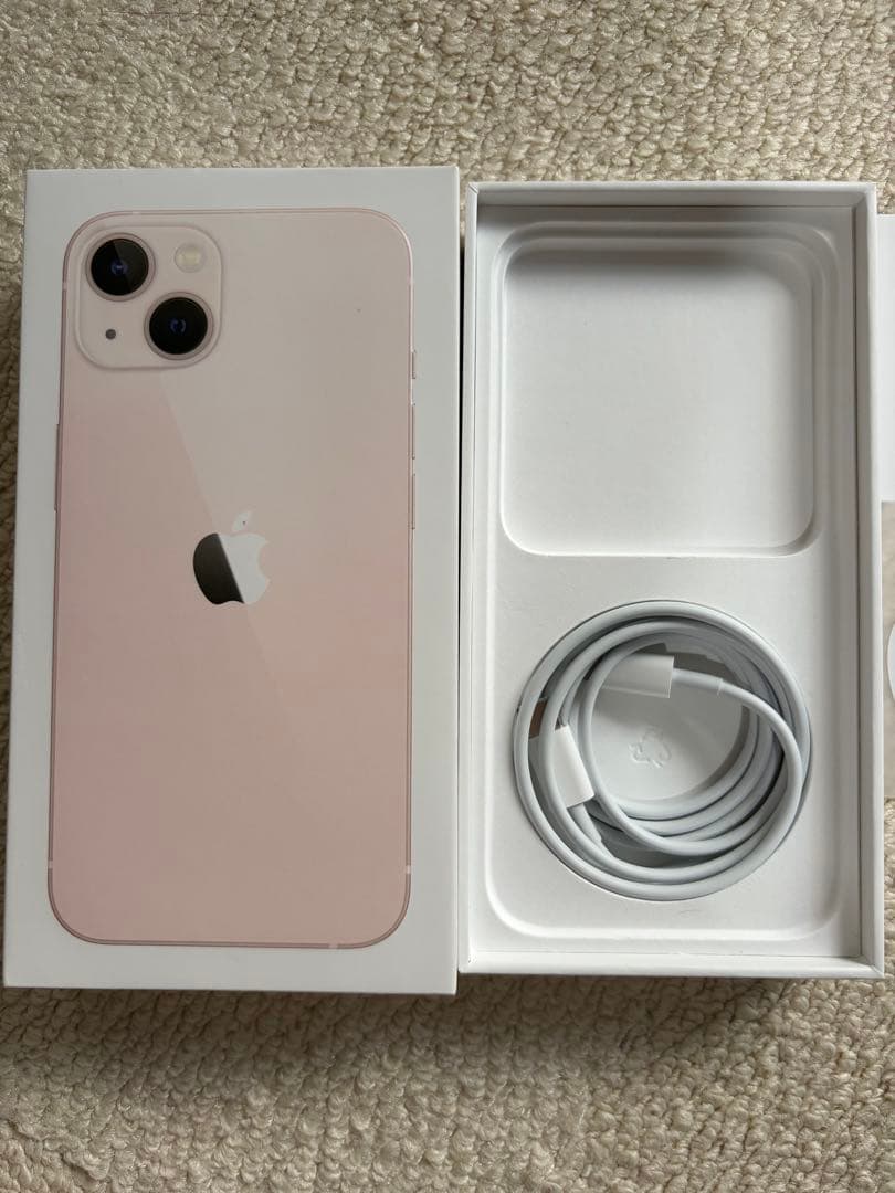 【美品】Apple iPhone 13 ピンク 128GB バッテリー容量88%