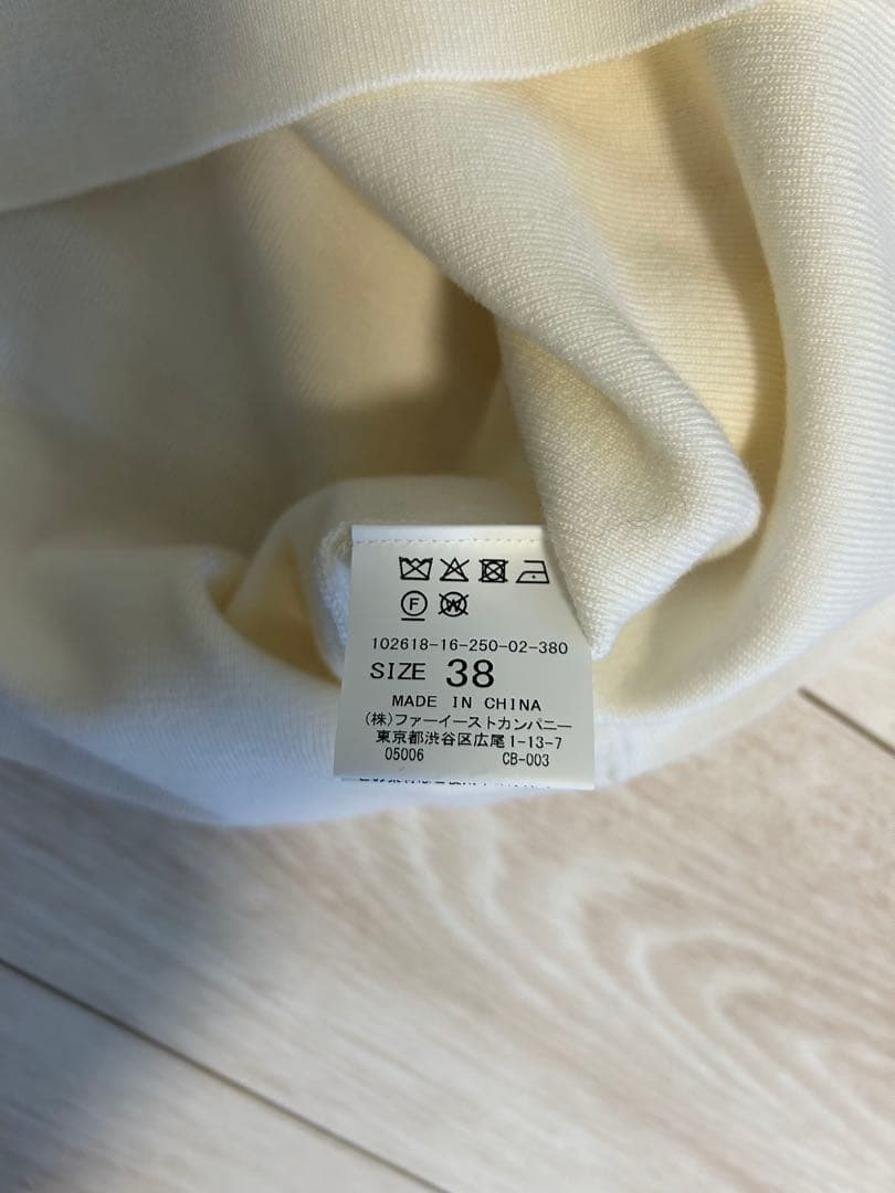 ANAYI フルニードルギャザースリーブ プルオーバー