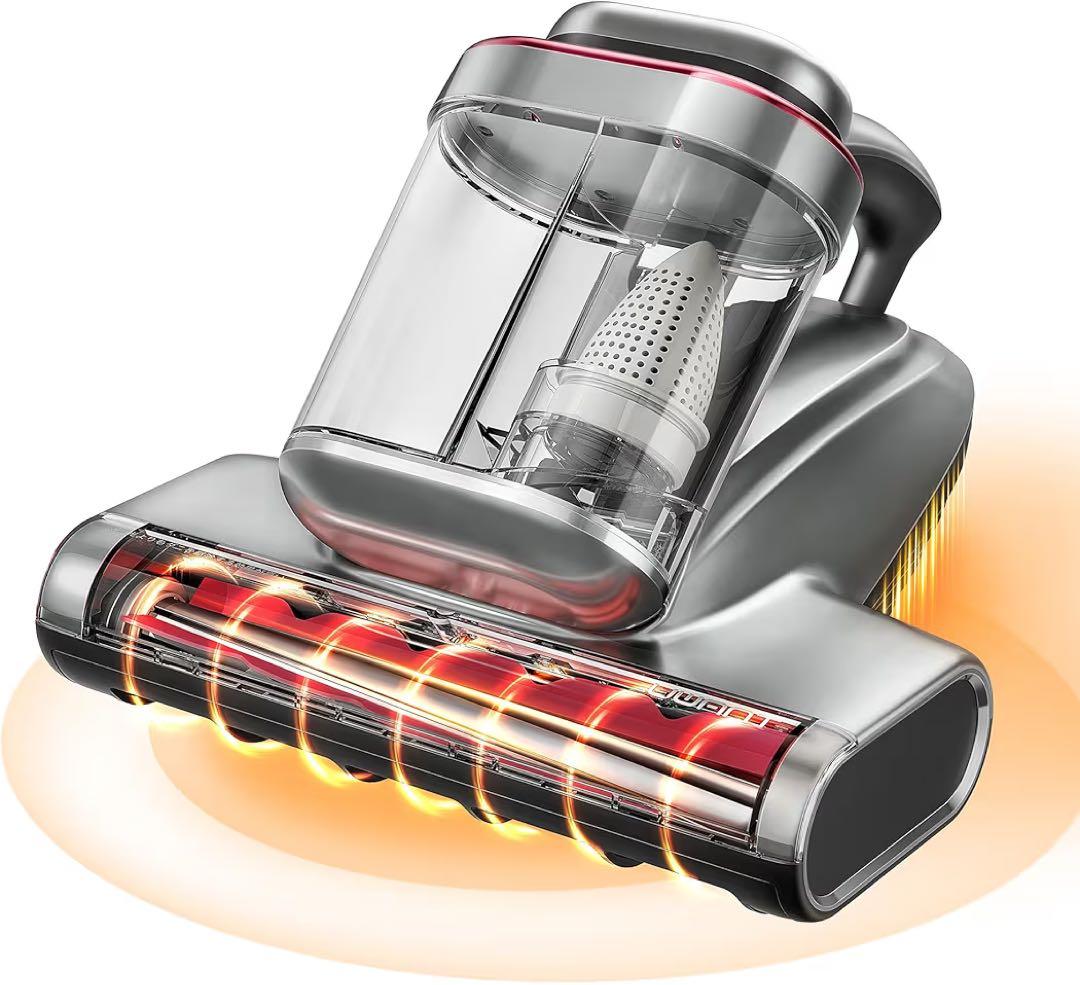 布団クリーナー 20KPa強力吸引 65℃熱風乾燥 UV除菌 超音波 ダニ対策