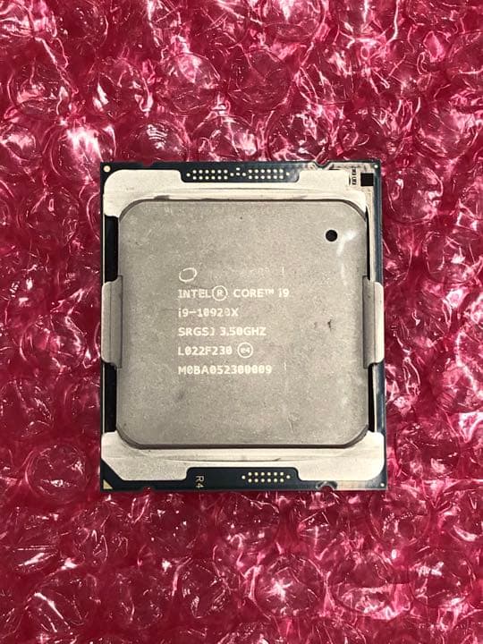 intel CORE i9-10920X 動作確認済み