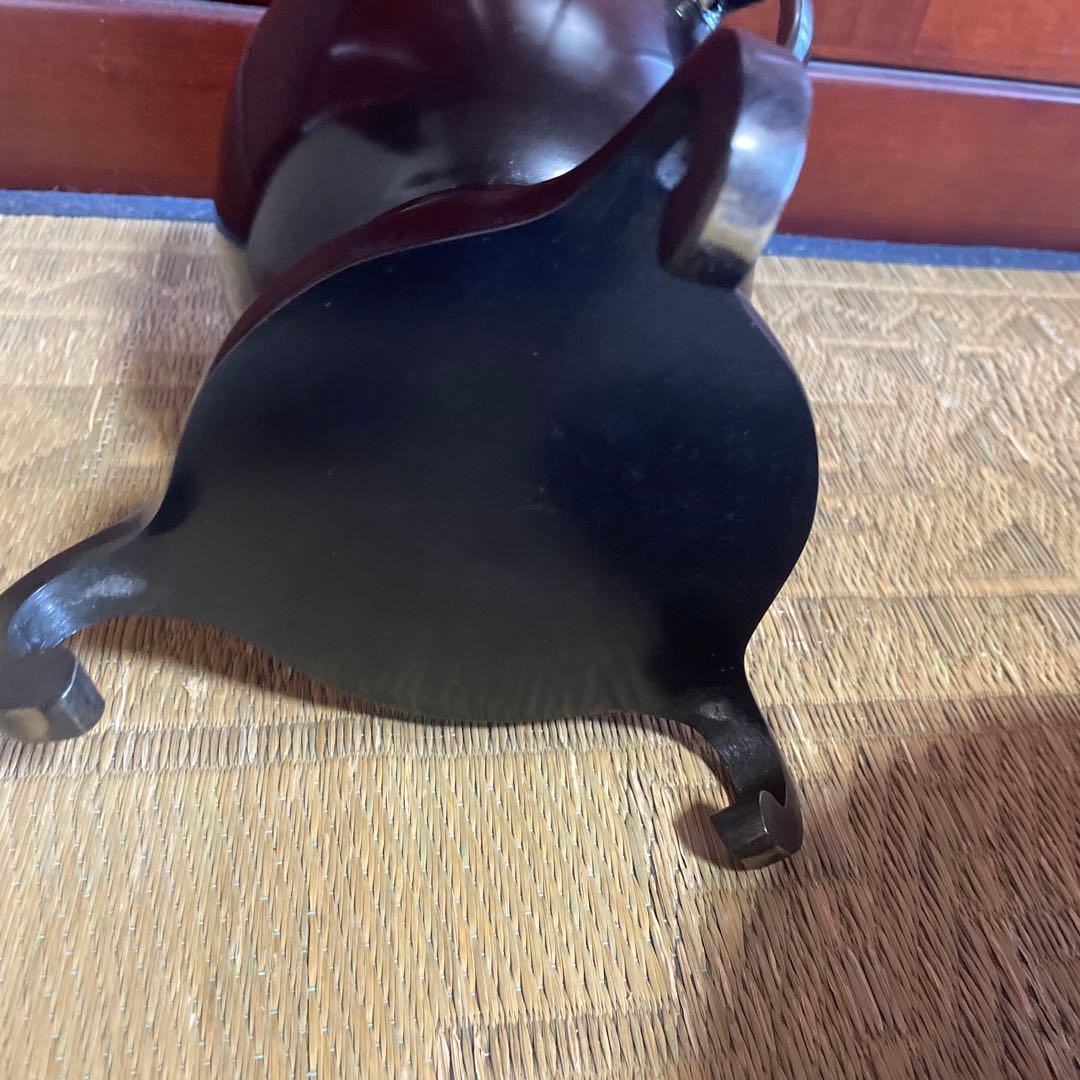 唐銅薄端と鉄鍋セット