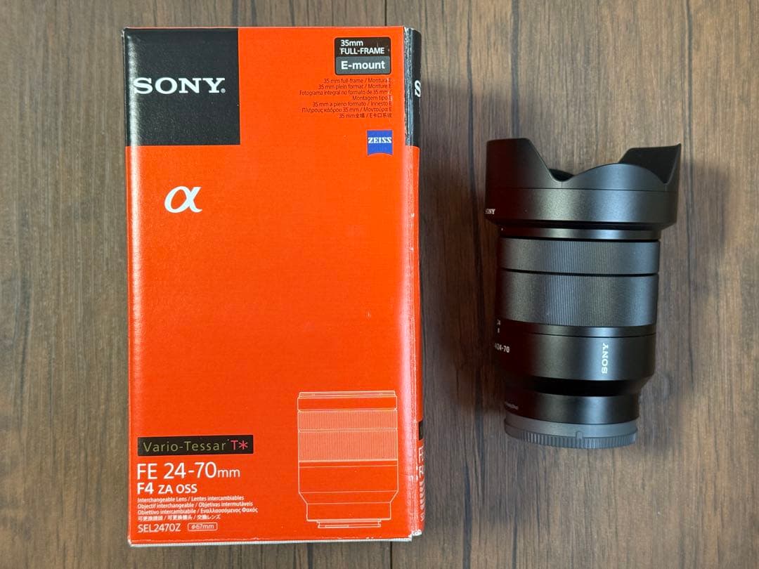 【良品】Vario-Tessar T* FE 24-70mm F4 ZA