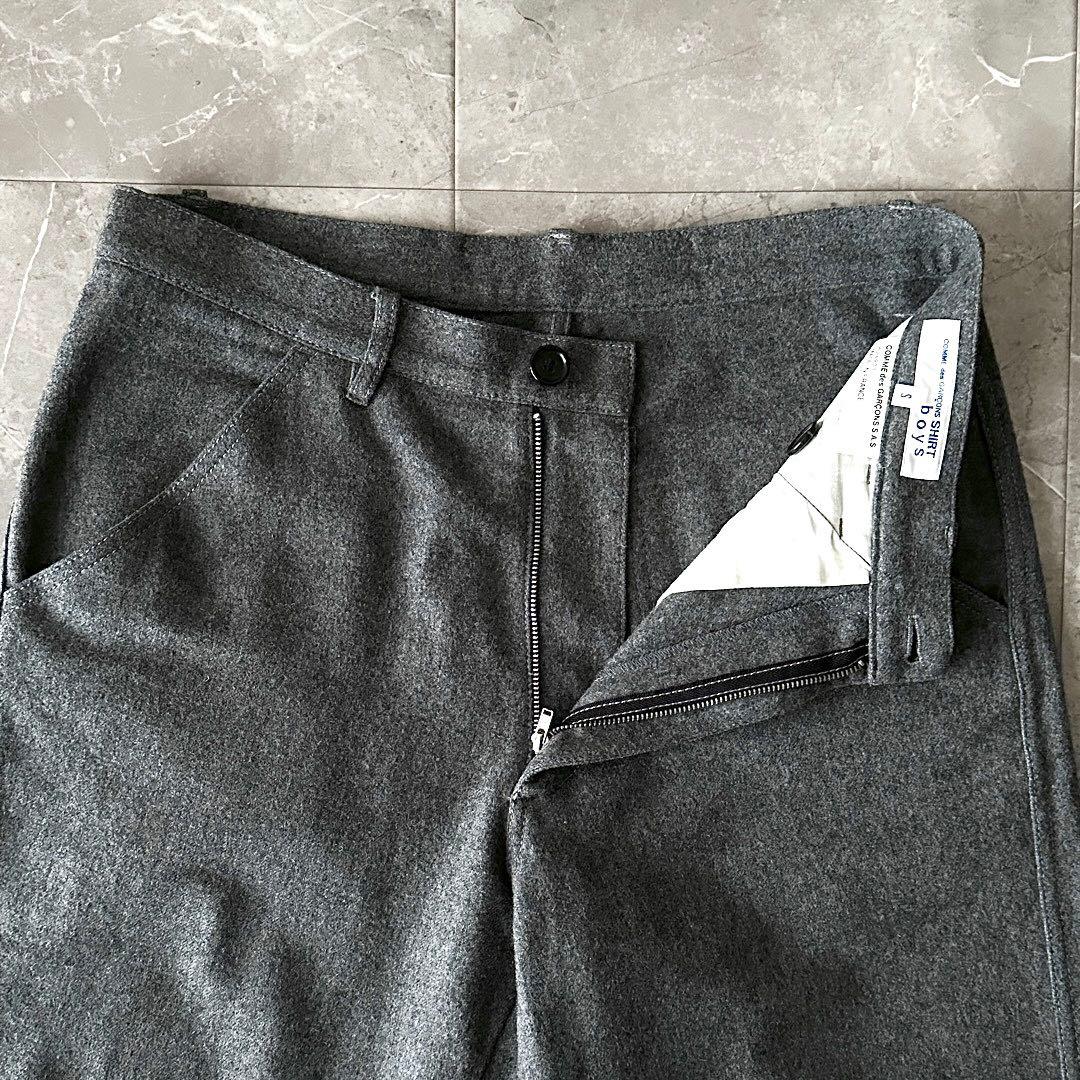 COMME des GARCONS SHIRT boys ウールパンツ サイズS