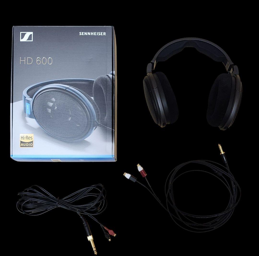 Sennheiser HD 600 有線ヘッドホン おまけ付き