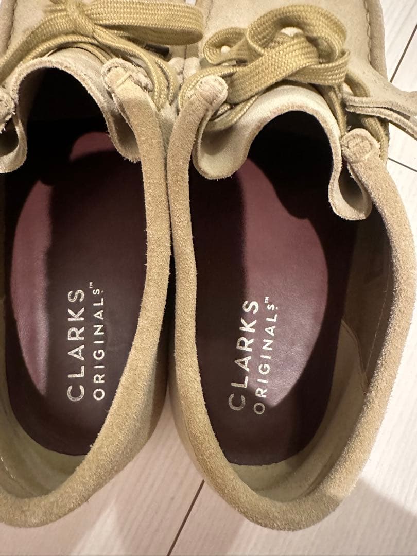 Clarks Wallabee クラークス ワラビー サンドベージュ