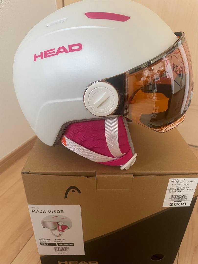 HEAD MAJA VISOR ヘルメット XS/S ホワイト