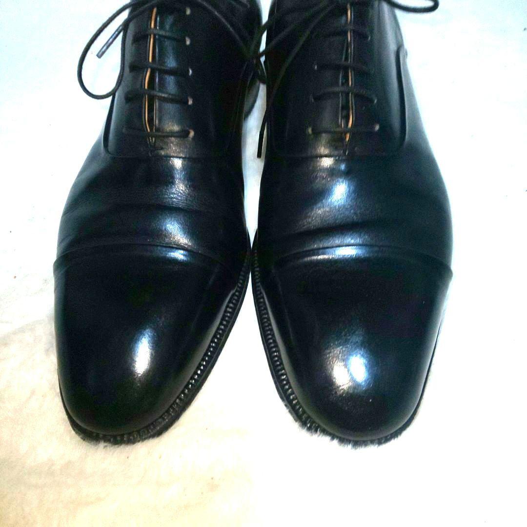 Enzo Bonafe ストレートチップ 6 1/2 ブラック