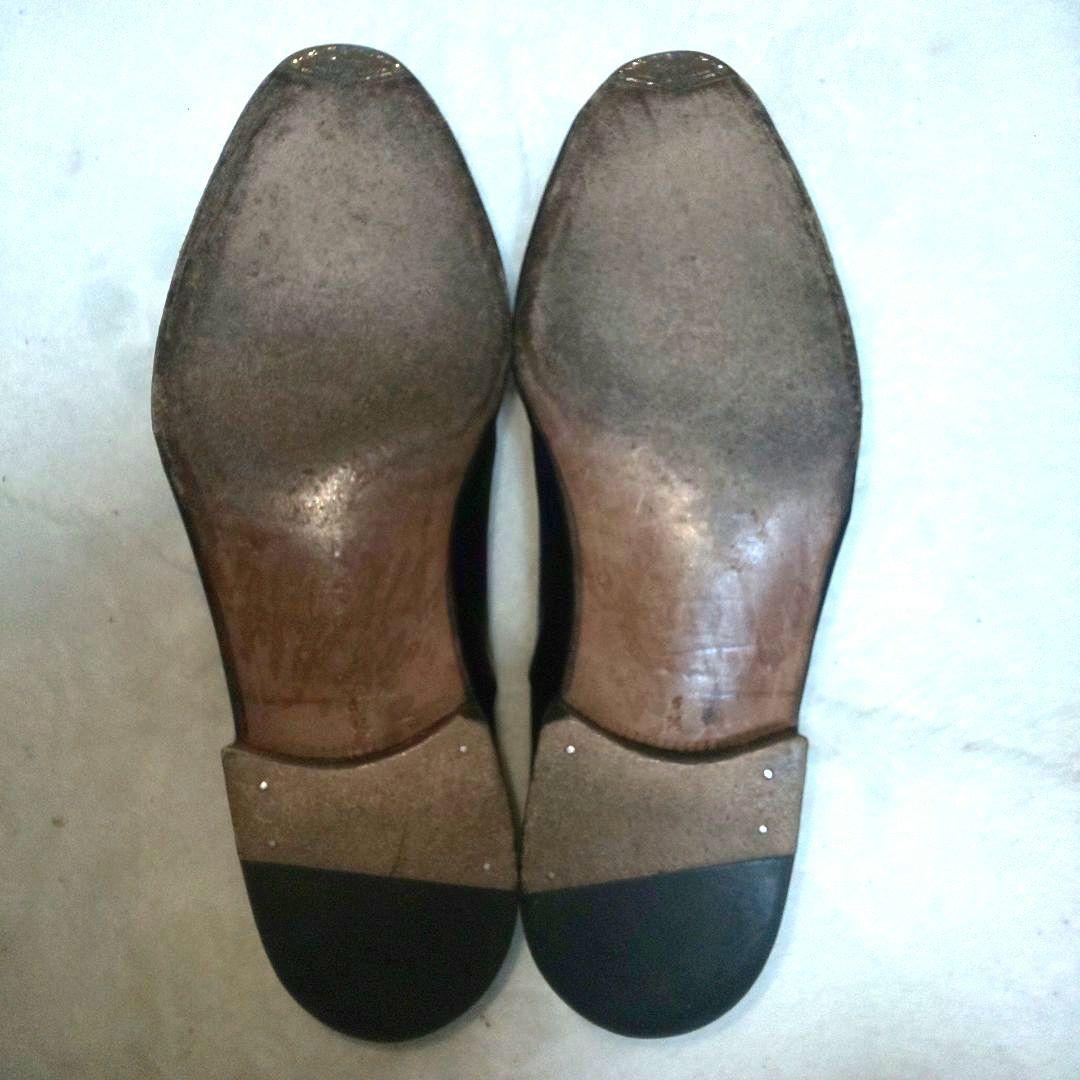 Enzo Bonafe ストレートチップ 6 1/2 ブラック