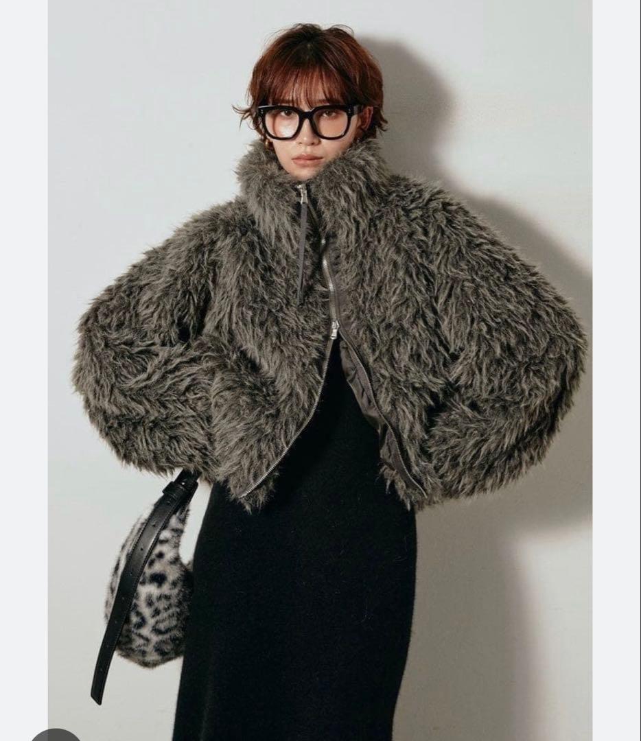 ミックスシープファースタンドブルゾン ESICA エシカ同型