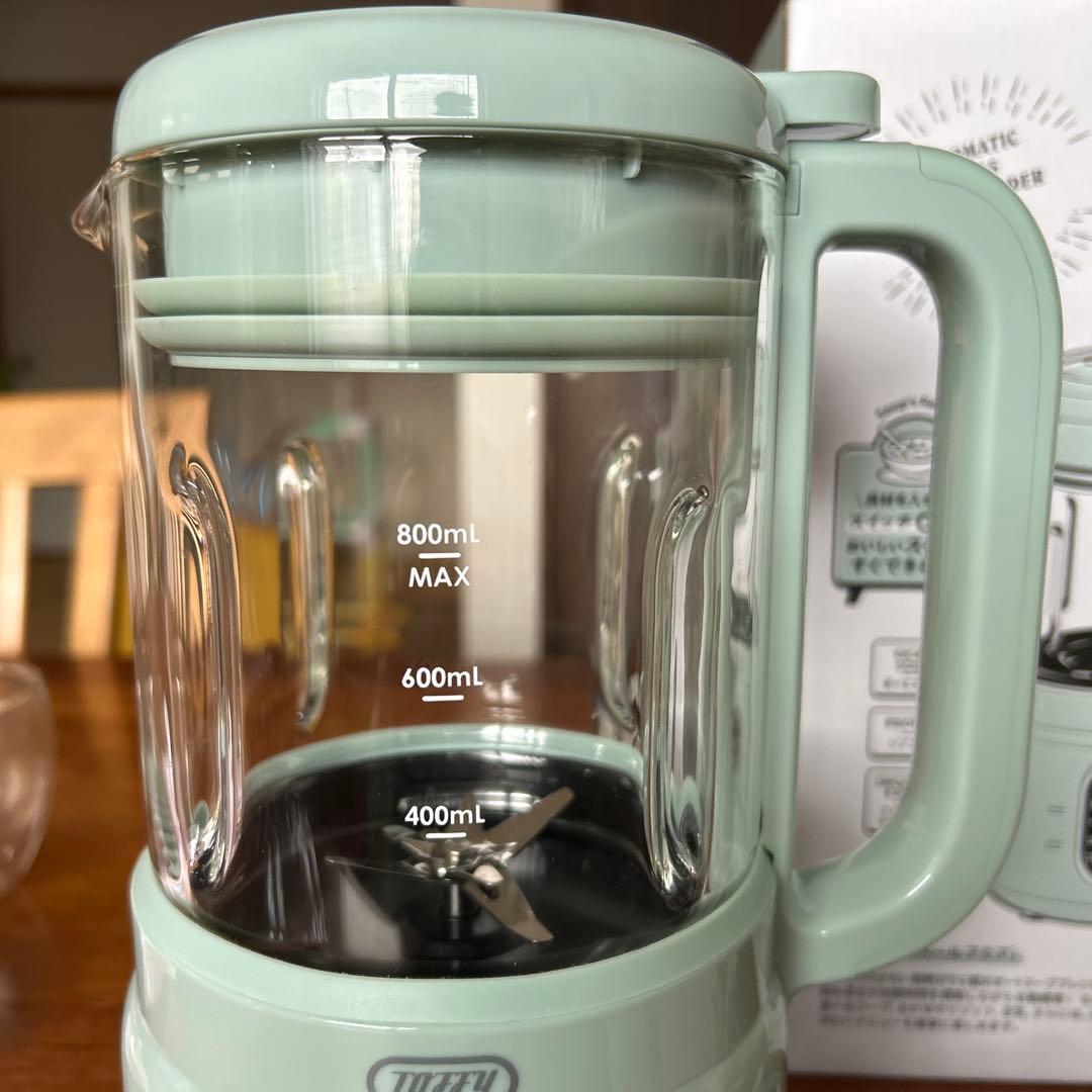 【美品】Toffy スープメーカー　オートスープブレンダー　自動調理