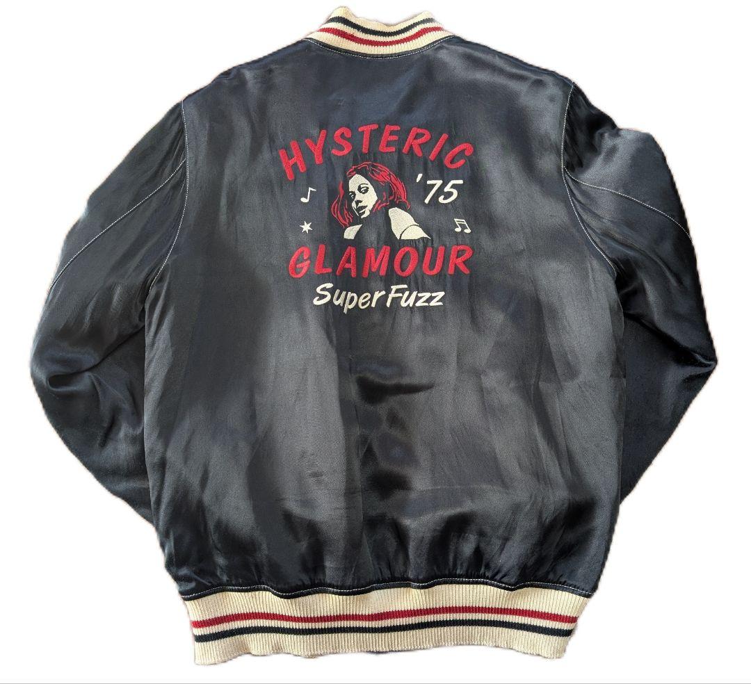 【激レア♪】ヒステリックグラマー　スカジャン　パープル　刺繍　ヒスガール