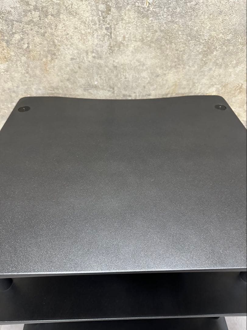 TAOC 3段 オーディオラック キャスター付 防振 設置台