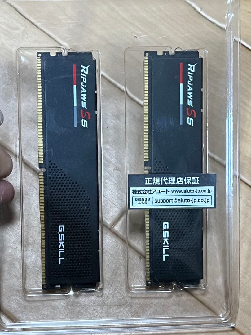 メモリー G.SKILL Ripjaws S5 DDR5 5600MHz 16GBx2