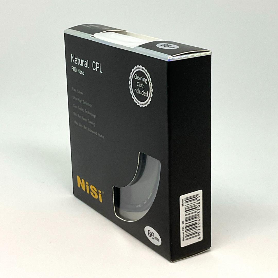 NiSi 偏光フィルター Natural CPL PLフィルター 86mm