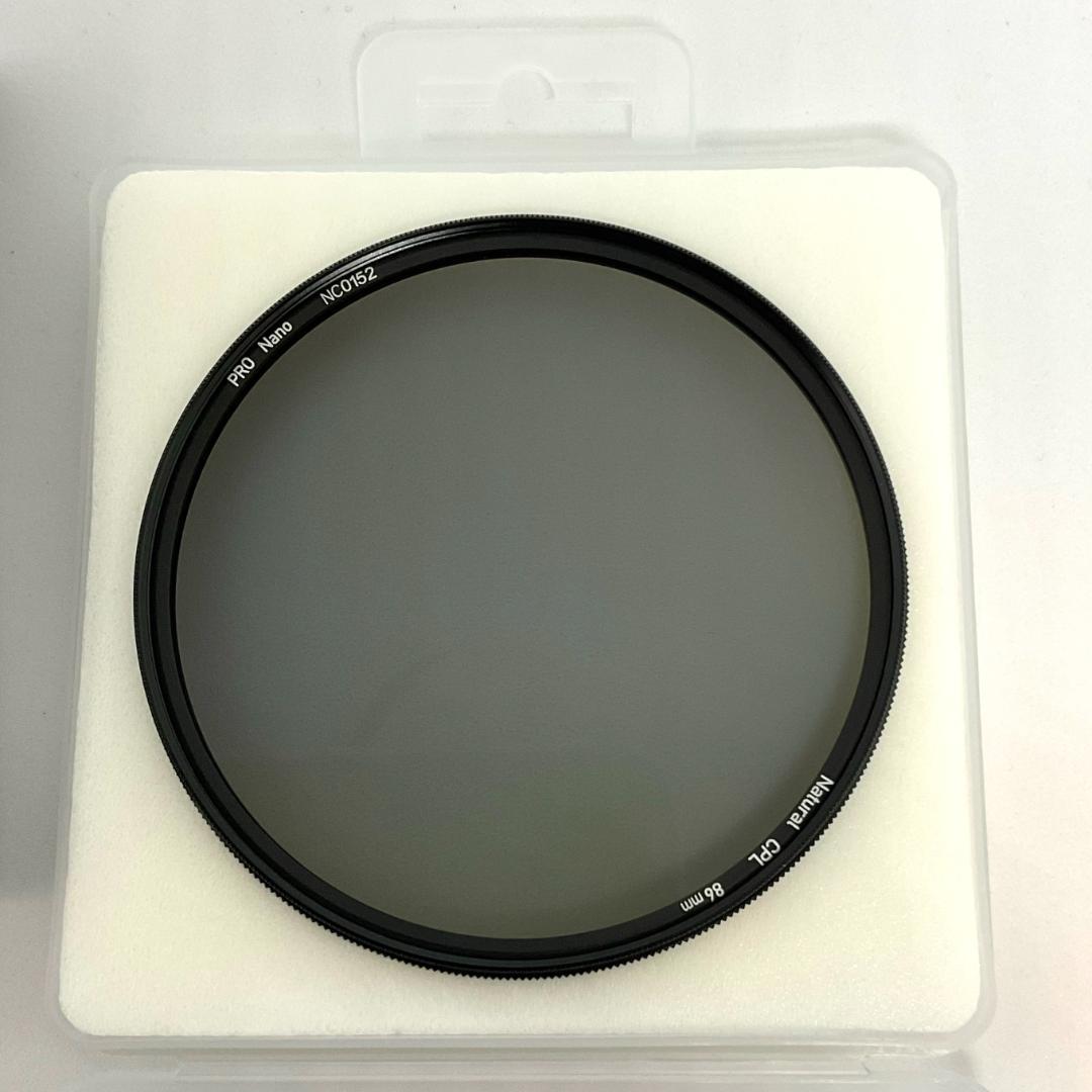 NiSi 偏光フィルター Natural CPL PLフィルター 86mm
