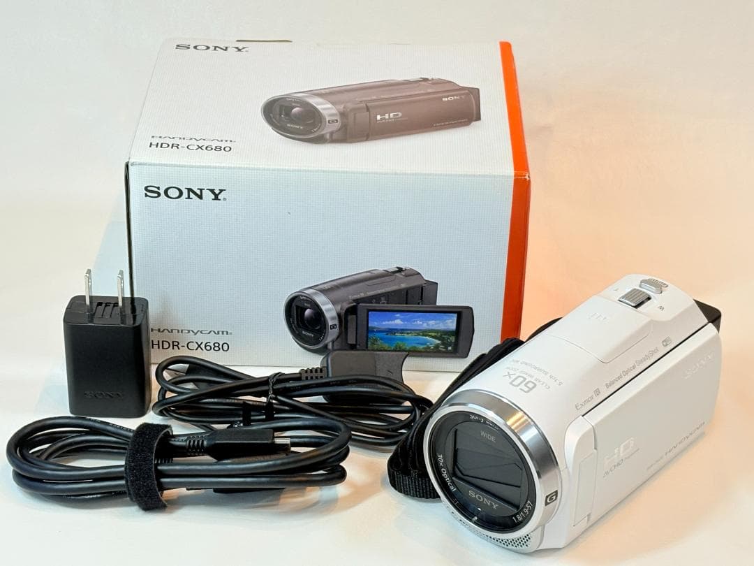 【美品 元箱付き】 ソニー SONY HDR-CX680