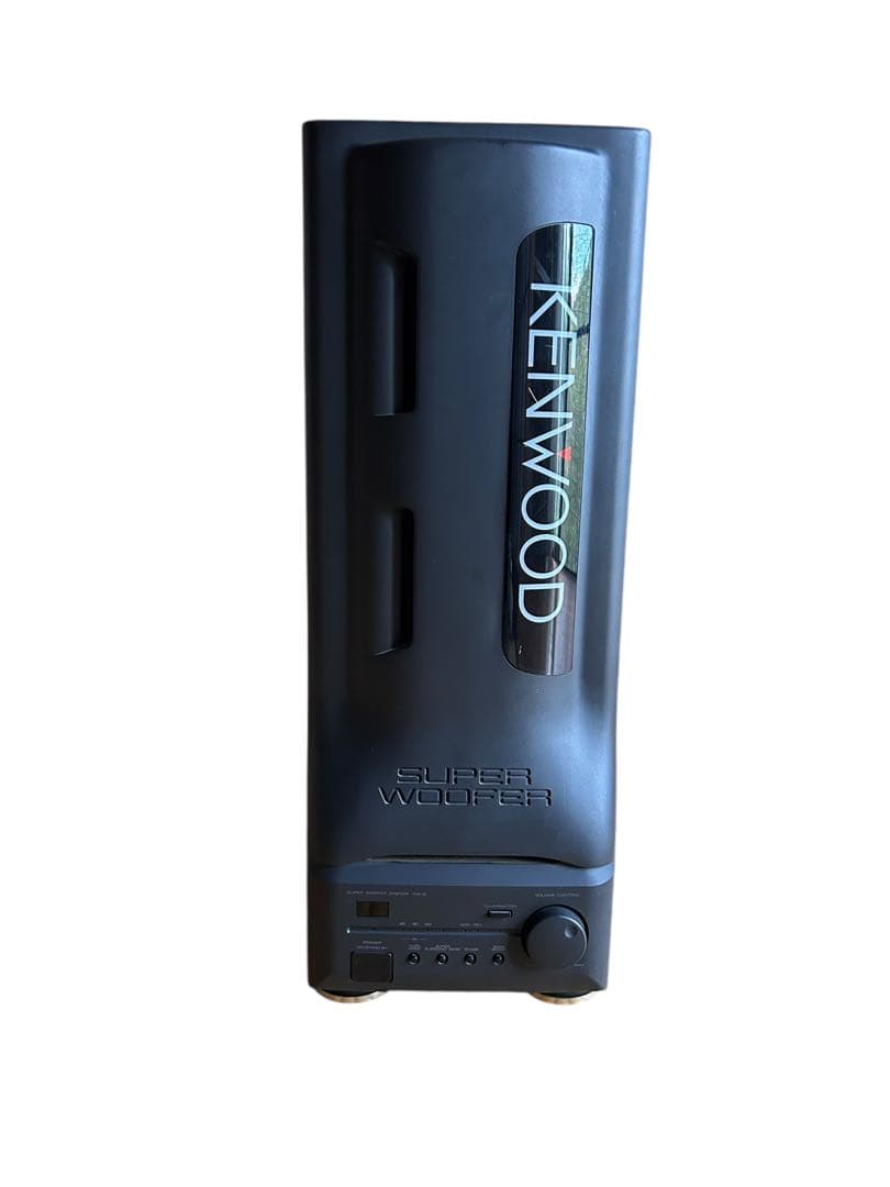 ケンウッド SUPER WOOFER ブラック サブウーファー SW-9