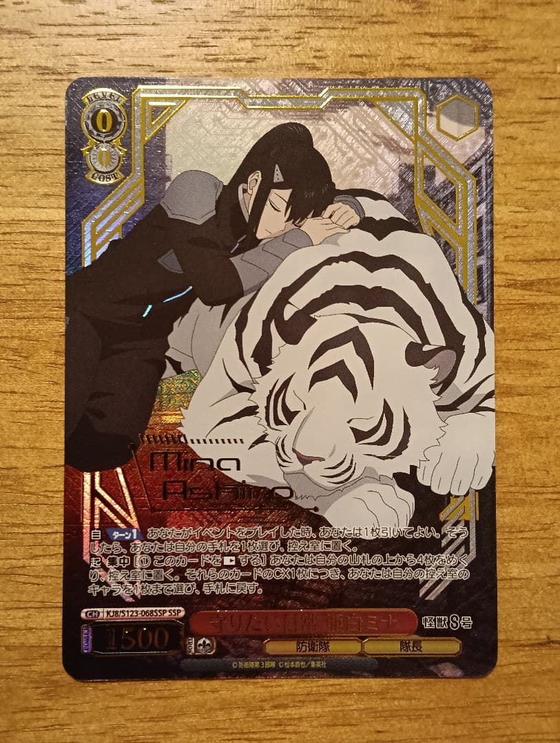 ヴァイスシュヴァルツ 守りたい日常 亜白ミナ SSP　怪獣8号