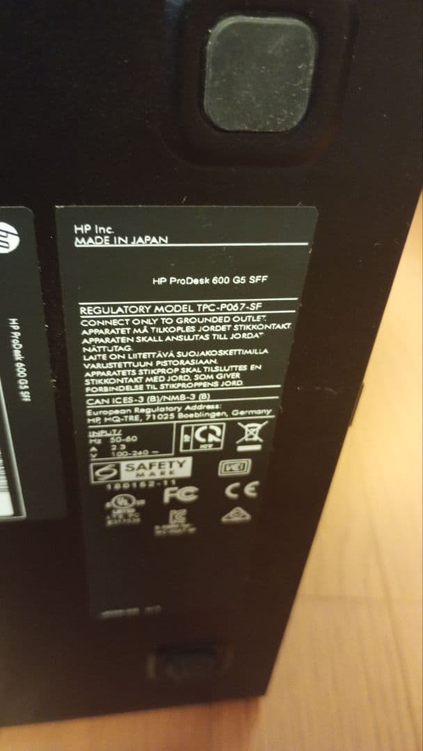 Windowsデスクトップ HP Prodesk 600 G5 SFF win11