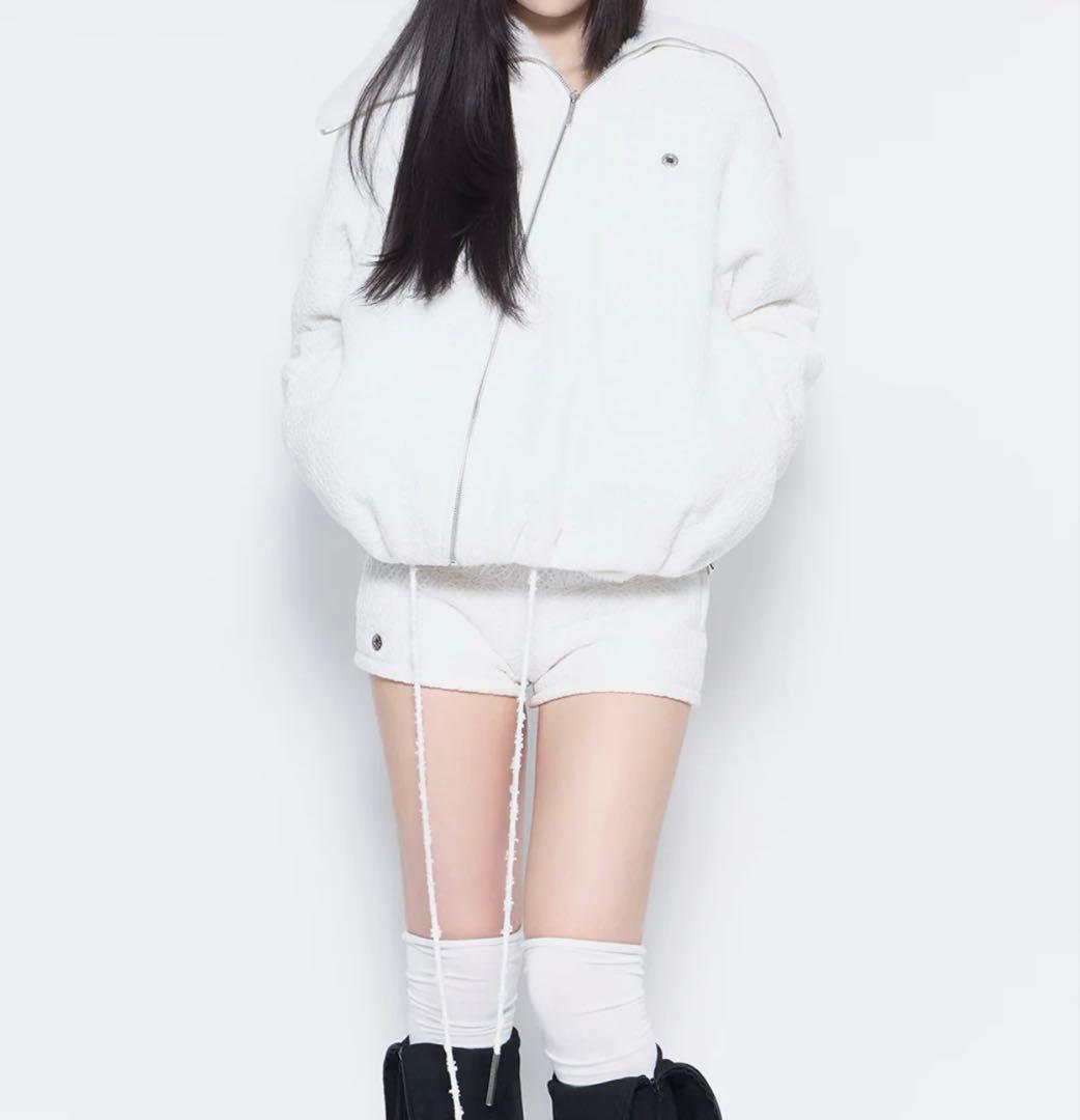 ジャケット・アウター S ring asymmetry hoodie lace