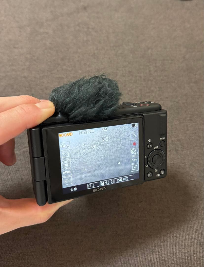 ほぼ新品未使用　SONY ZV-1Ｍ　Ⅱ シューティンググリップ、保証書付き