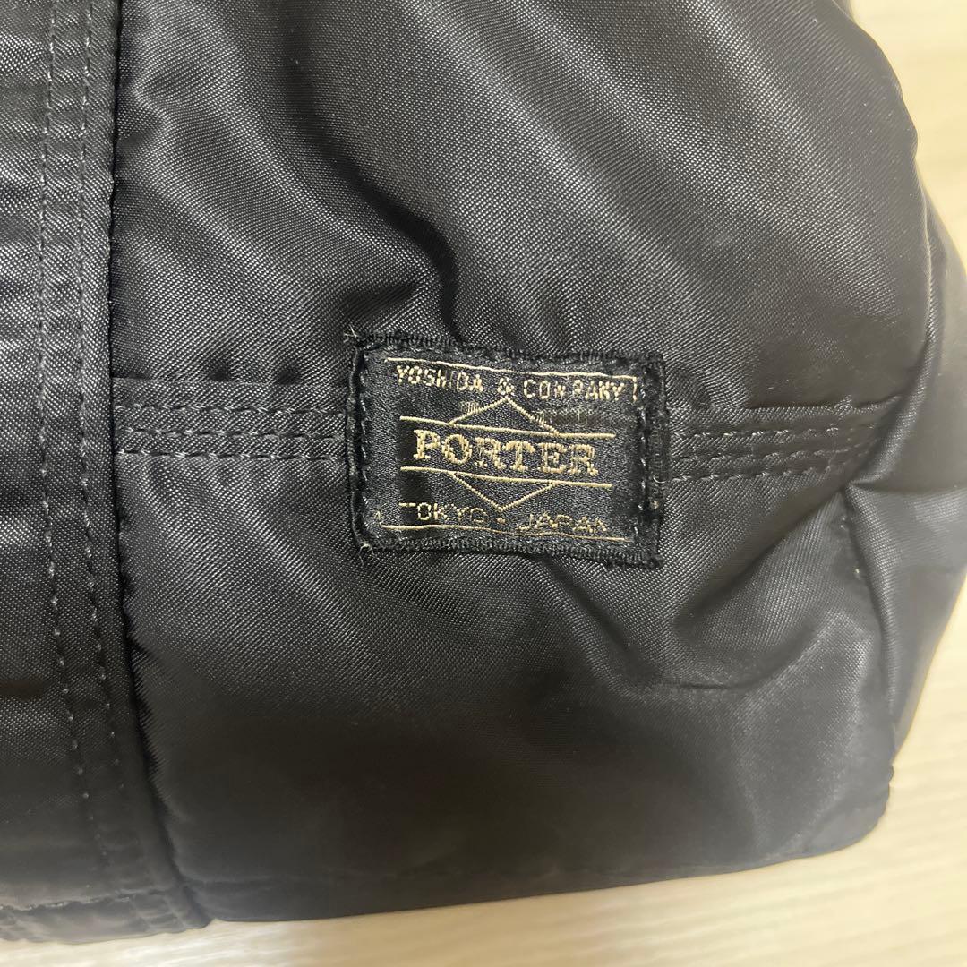 ポーター タンカー ダッフル ミニボストン ブラック ナイロン