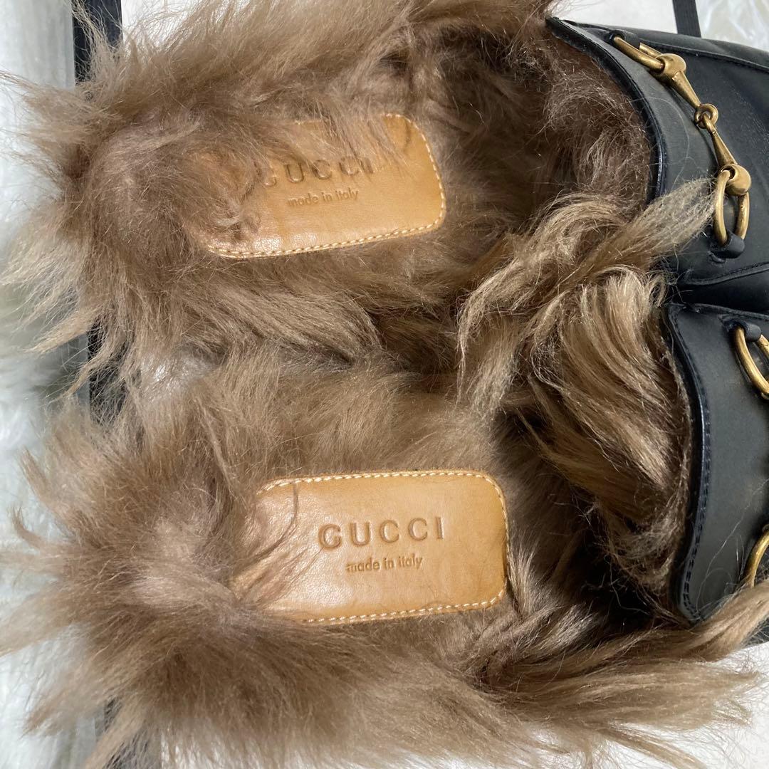 GUCCI グッチ　ホースビット　プリンスタウン　36 1/2 ブラック
