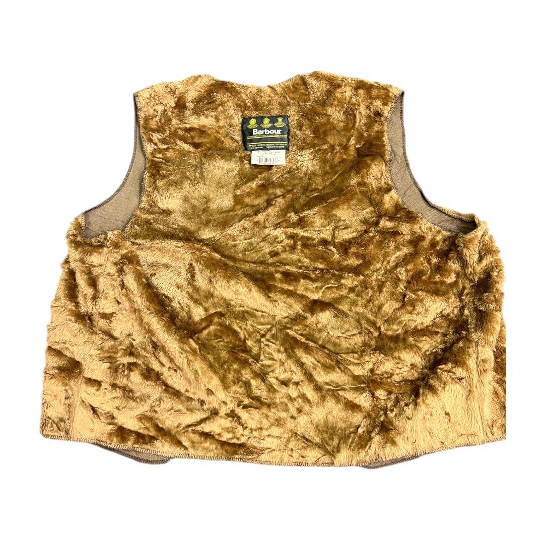 #108 90s〜00s Barbour 英国製　ファーライナー 3クラウン