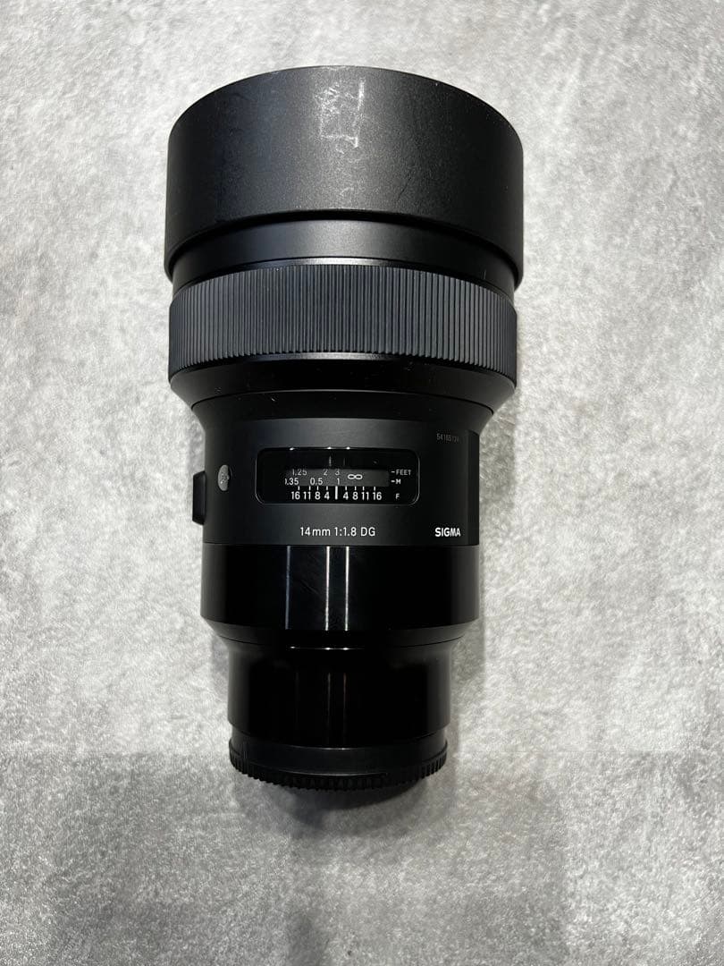Eマウント　SIGMA 単焦点超広角レンズ Art 14mm F1.8 DG