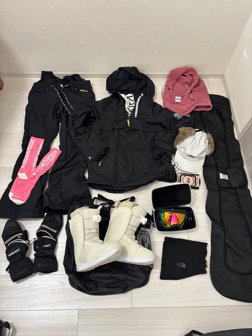 美品 スノーボードウェア セット