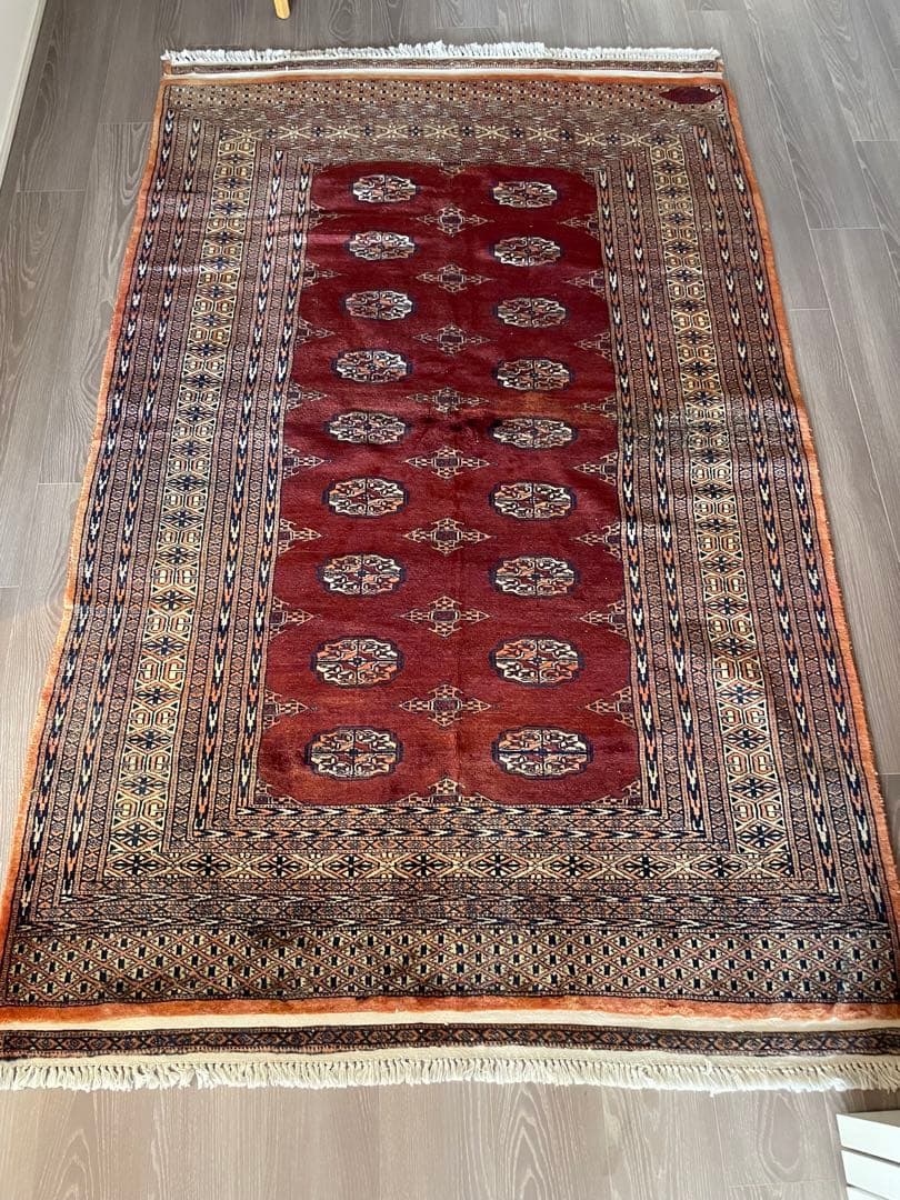 ヴィンテージラグ約200cm x 127cm