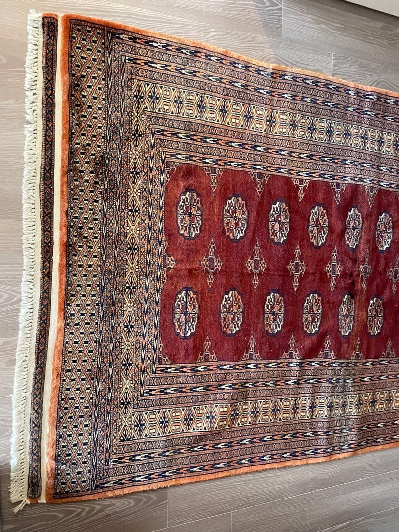 ヴィンテージラグ約200cm x 127cm