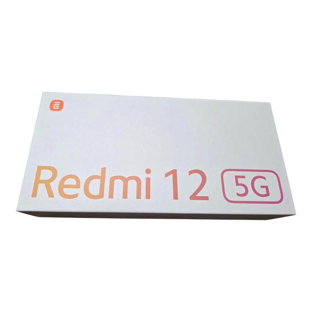 新品未開封Xiaomi Redmi 12 5G ミッドナイトブラック 128GB