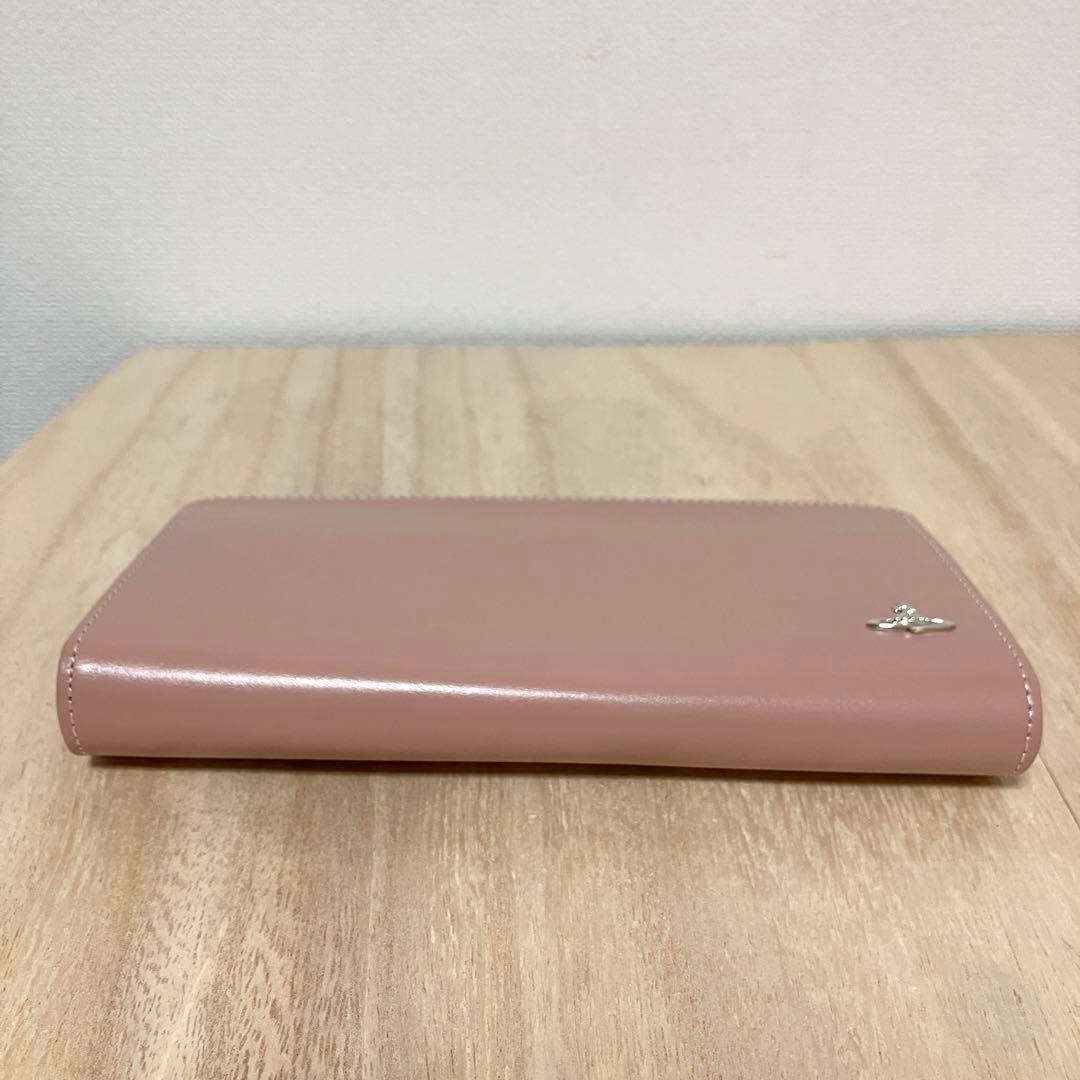 訳あり極美品✨Vivienne Westwood✨がま口長財布✨ピンク