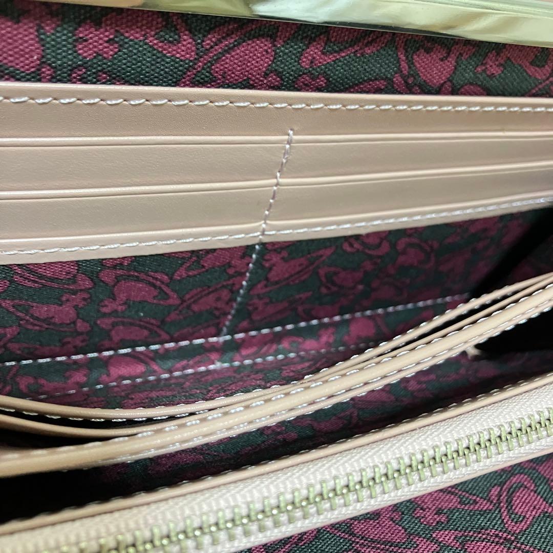 訳あり極美品✨Vivienne Westwood✨がま口長財布✨ピンク