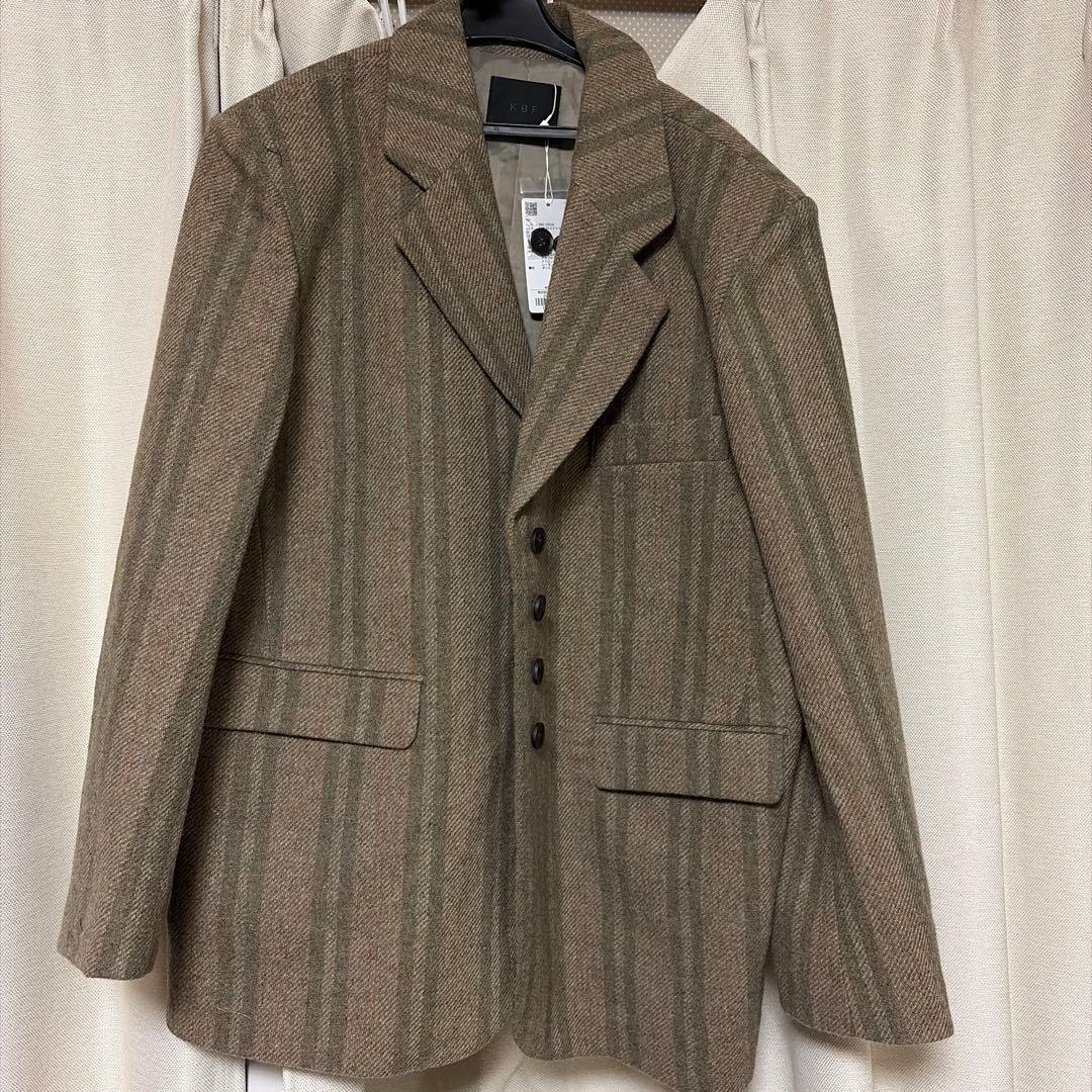 KBF ウールミックステーラードジャケット