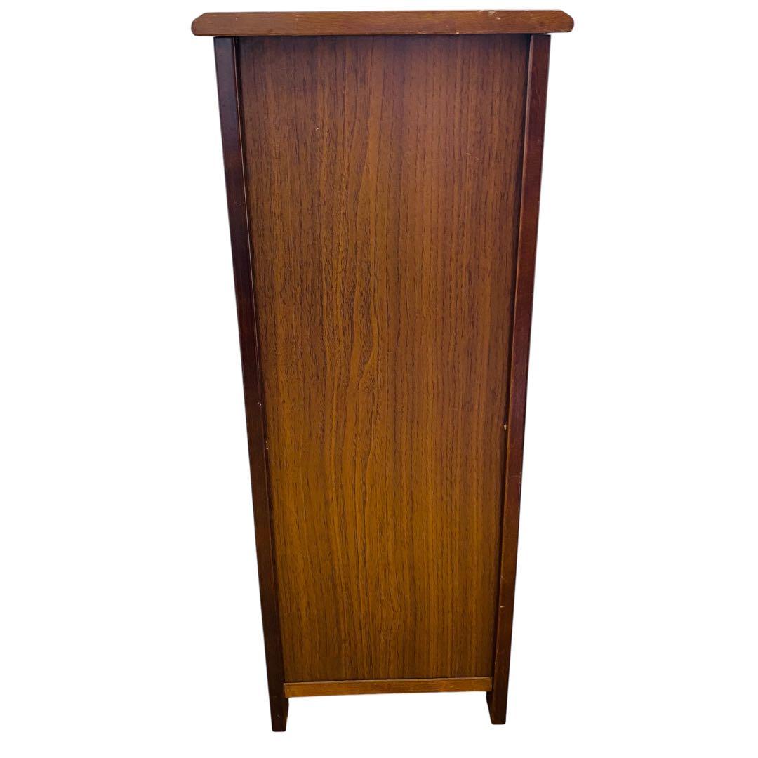 カリモク karimoku 木製 5段 スリッパラック 棚 インテリア レトロ