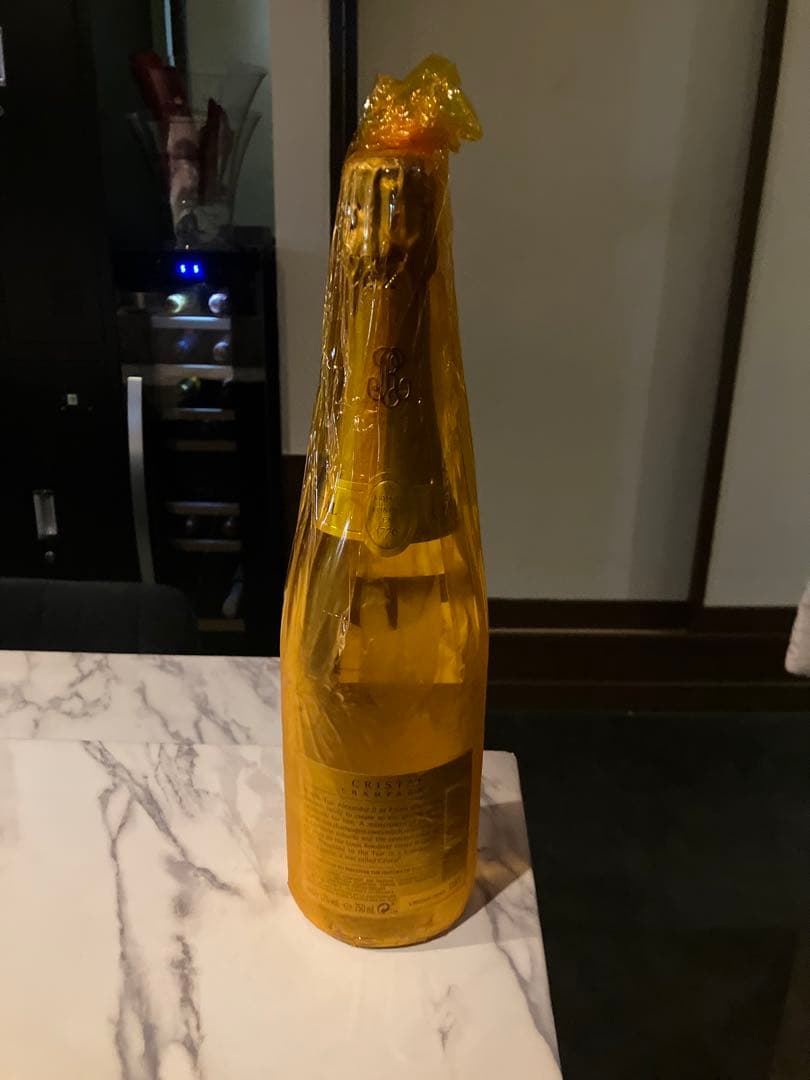 クリスタル　ルイ　ロデレール　2014年　ゴールドラッピング