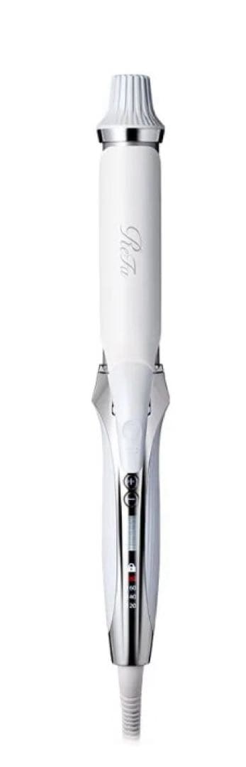 新品未使用　リファビューテックカールアイロン　ホワイト　日本国内専用