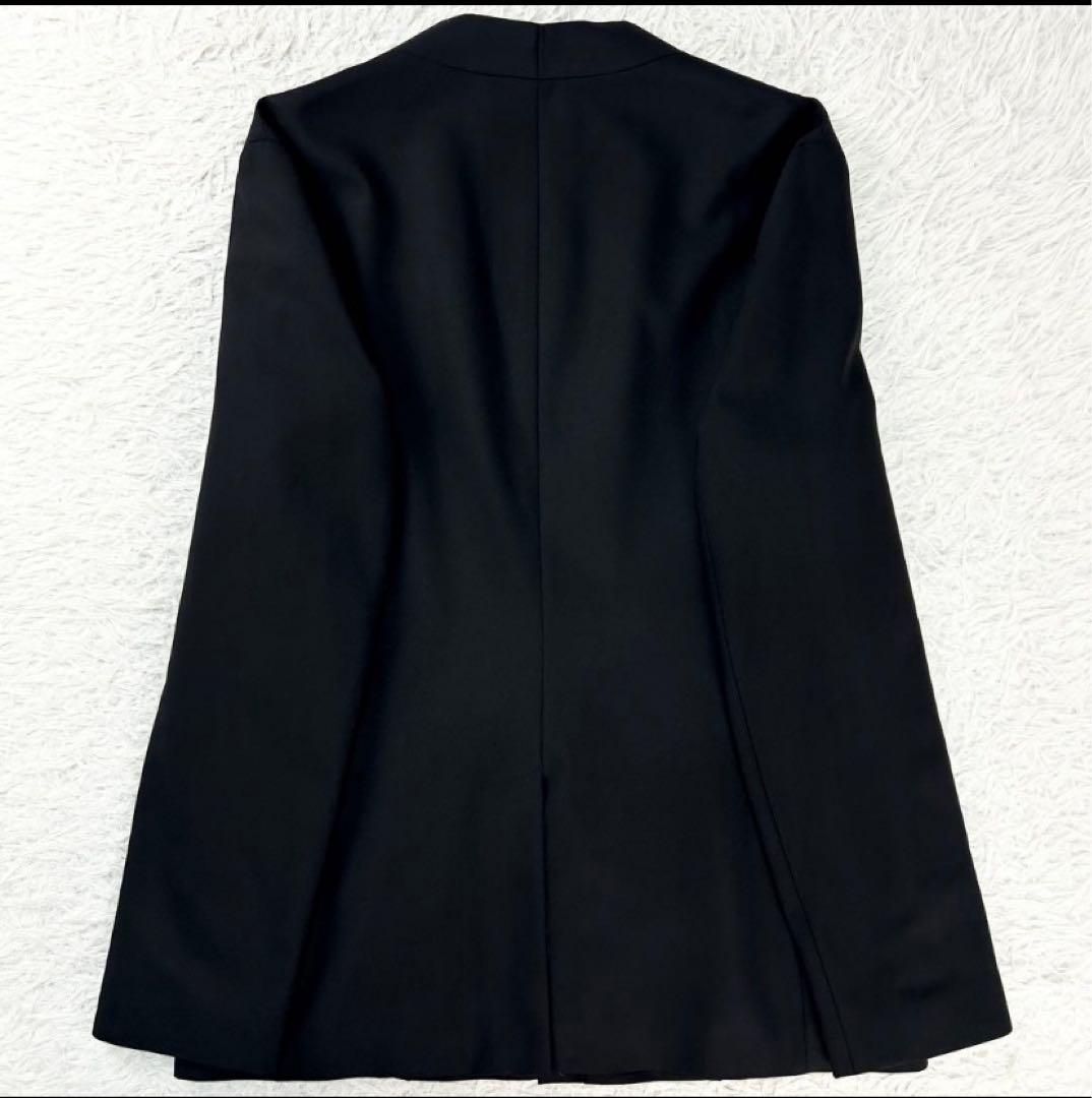 《半額セール》新品フェイクテーラード エンポリオアルマーニ ノーカラージャケット